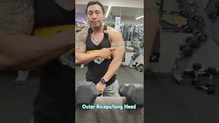 Outer bicepsLong head Biceps curl [upl. by Locin372]