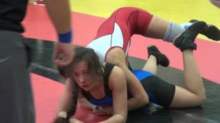 2016 Toronto Open FW48kg Cassandra Ruffenach McMaster vs Farrantina Gatta Brock [upl. by Seuqcaj]