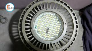 150W LED High Bay Lights Working  Hindi  Electric Guru [upl. by Adnalram]