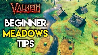 Valheim Beginner Meadows Tips [upl. by Swigart]