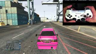 PS3 GTA5 GTAO ドリフトのコツ！？実況動画 [upl. by Clark5]