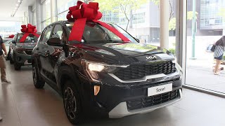 2024 Kia Sonet LX MT Base  An Awesome Crossover for the Price  Walkaround Review [upl. by Bazluke]