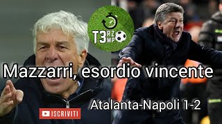 Interviste post partita Gasperini e Mazzarri AtalantaNapoli 12 [upl. by Idolah]