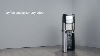 Whirlpool Self Cleaning Stainless Steel Bottom Loading Water Cooler with LED Indicators [upl. by Sibyls912]