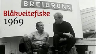 Bankene utenfor Med Breigunn på blåkveitefiske  1969 [upl. by Yelloh]