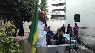 Discours du président de la fondation feu Pape Dioufpot de départ du consul du Sénégal à Marseille [upl. by Ekoorb]