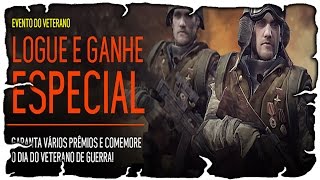 Warface  EVENTO LOGUE E GANHE quotVETERANOSquot  Desinformando Tudo [upl. by Enair]