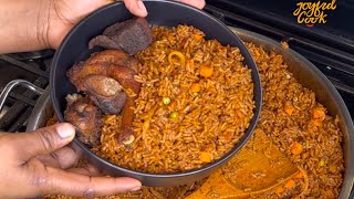 How to cook Jollof Rice like a pro  I guarantee you’ll get Perfect result every time Nigerian food [upl. by Nicolle357]