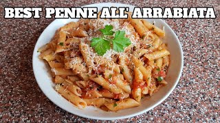 How to make the ULTIMATE PASTA ALL ARRABIATA [upl. by Nahtanoy]