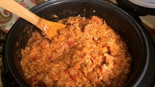 Jambalaya Rice Cooker Recipe [upl. by Parke142]