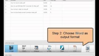 Convert PDF to Worddoc for FREE with PDFMate 140 [upl. by Karia413]