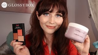 ASMR Double Glossybox Unboxing June 2019 [upl. by Brock]