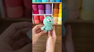 Amigurumis de Monsters University amigurumis crochet manualidades hechoamano [upl. by Wilow526]