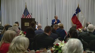 Governor Greg Abbott speaks at Bexar County Republican Party dinner [upl. by Kienan]