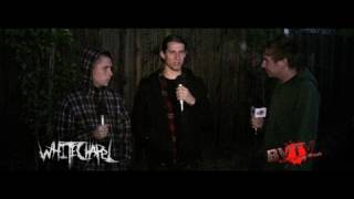 Whitechapel Interview  BVTV quotBand of the Weekquot HD [upl. by Hcone457]