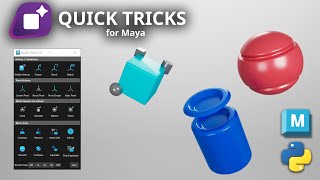 Quick Tricks 10 Script for Maya Tutorial [upl. by Acinoed281]