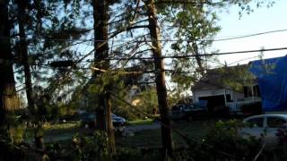 Tornado Damage in SturbridgeSouthbridge MA Willard Route 131 [upl. by Eiruam]