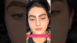 Eyebrows colouring shorts 25 juliedesigner youtubeshorts eyebrow ytshortsuk [upl. by Katheryn]