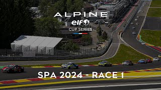 2024 Alpine Elf Cup Series season  Circuit de SpaFrancorchamps  Race 1 [upl. by Aicileb]