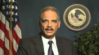 The Attorney General Eric Holder s Weekly Video Message Sentencing Reform [upl. by Nortna]