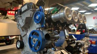 Ford 25 Duratec Engine dressed with ATR Products fitted into the Zero… [upl. by Carmella778]