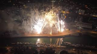 Ipswich Water Front Fireworks [upl. by Nauh320]