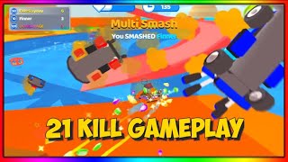 Smash Karts Gameplay  21 Kills [upl. by Nirmak719]