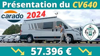 Présentation FOURGON NEUF 2024 CARADO CV640 au prix de 57396€  Instant CampingCar [upl. by Ilsa]