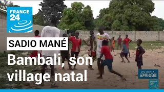 Sénégal  reportage à Bambali le village natal de Sadio Mané • FRANCE 24 [upl. by Inaoj]