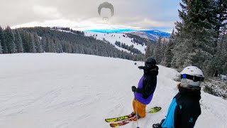 Skiing Vail Ski Resort Colorado Top to Bottom [upl. by Enywtna41]