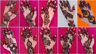 Simple Mehndi Design  Back Hand Mehndi Design  Eid Special Mehndi Design 2024 [upl. by Ingrim]