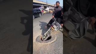 Open Manholes cause accidents on daily basis in Karachi Fixit is working day amp night to save lives [upl. by Lamee]