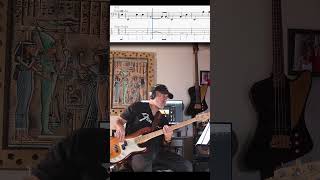 Pink Floyd  A Pillow Of Winds  Bass Cover Short [upl. by Ploch582]