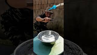 slow motion effect video water slowmotion youtubeshorts asmr [upl. by Dlorag184]