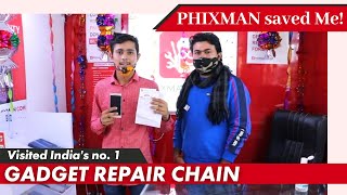 Visited Indias No1 Gadget Repair Chain  Phixman Saved All My Youtube Videos  Hindi [upl. by Mannos]