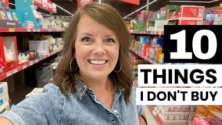 10 Things I Dont Buy at Aldi Anymore [upl. by Enhpad]