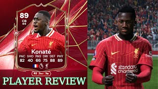 BIG W😎 89 WINTER CHAMPIONS Konate PLAYER REVIEW  EA FC 25 [upl. by Corsiglia]