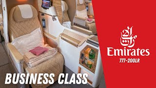 Emirates 777200LR Business Class Dubai to Mumbai  Aviation Geeks [upl. by Nedrah443]