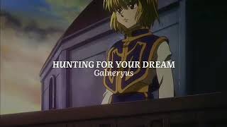 Hunting For Your Dream • Galneryus 「Hunter x Hunter  Ending 2 」Sub Español AMV [upl. by Welby]