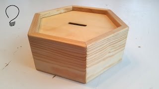 How to Make a Simple Money Box [upl. by Anolahs992]