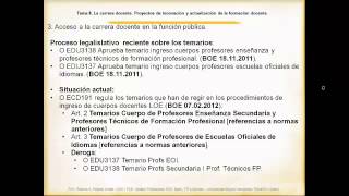 umh0455 201314 Lec006 Teoría La carrera docente Sector Público 3 [upl. by Dollie926]