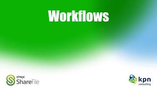 Citrix ShareFile Workflow Demo [upl. by Leahkim]