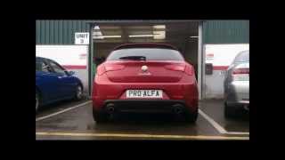 301bhp Alfa Romeo Giulietta cloverleaf 1750 Proalfa exhaust sound [upl. by Lednyc845]