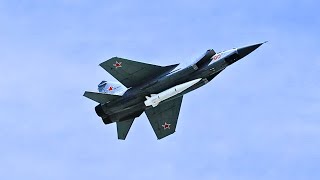 The Hypersonic Hunter MiG31K dan Kinzhal Missile [upl. by Eened]