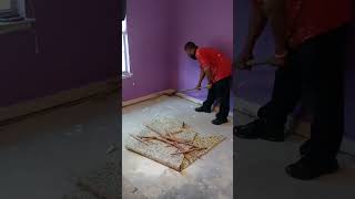 👀Ripping Up Carpet Pad amp Tack Strips 👉Subscribe  Like  Share 👈🏾 Its FREE [upl. by Baugh]