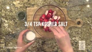 Roasted Radishes with Rosemary Brown Butter Recipe  The Produce Mom [upl. by Nazler]