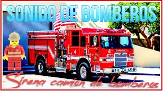 Sonido Sirena de Bomberos  Alarma de BOMBEROS SONIDO [upl. by Eiduam630]