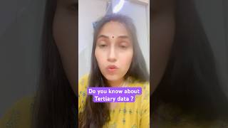 What is tertiary data by DrShraddha Mishra tertiarydata typesofdata researchmethodology ntane [upl. by Ingemar644]