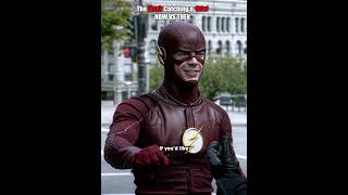 The Flash Catching a Thief Now vs Then theflash [upl. by Ilah]