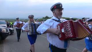 Bruces True Blues Accordion Band  Knockloughrim Accordion 2024 [upl. by Aysa]